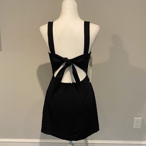Black Dress w/ tie back